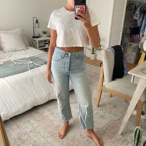 LEVI RIBCAGE STRAIGHT JEANS